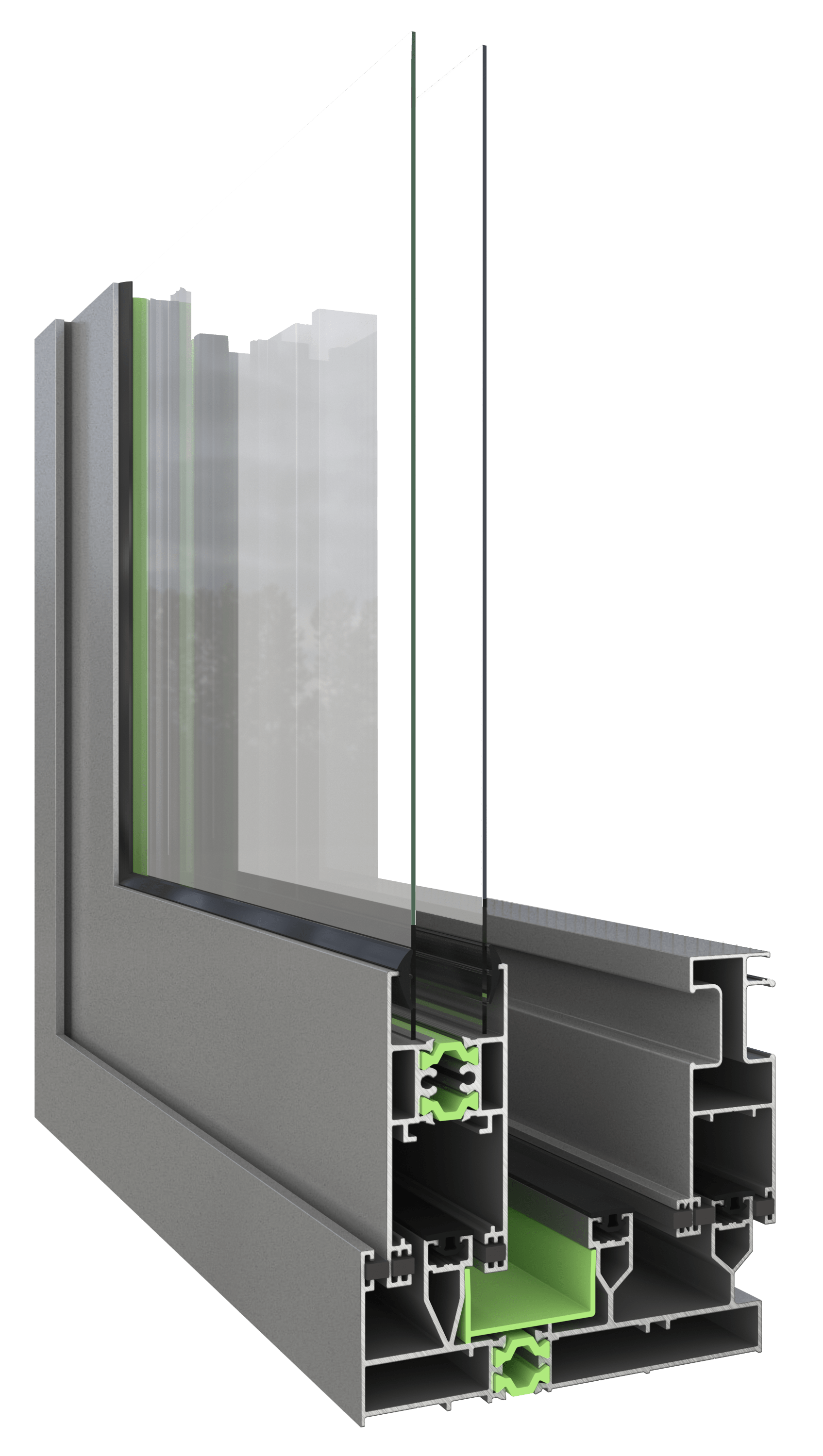 ALUWAY 8432 SiNEKLİKLİ SÜRME KESİT