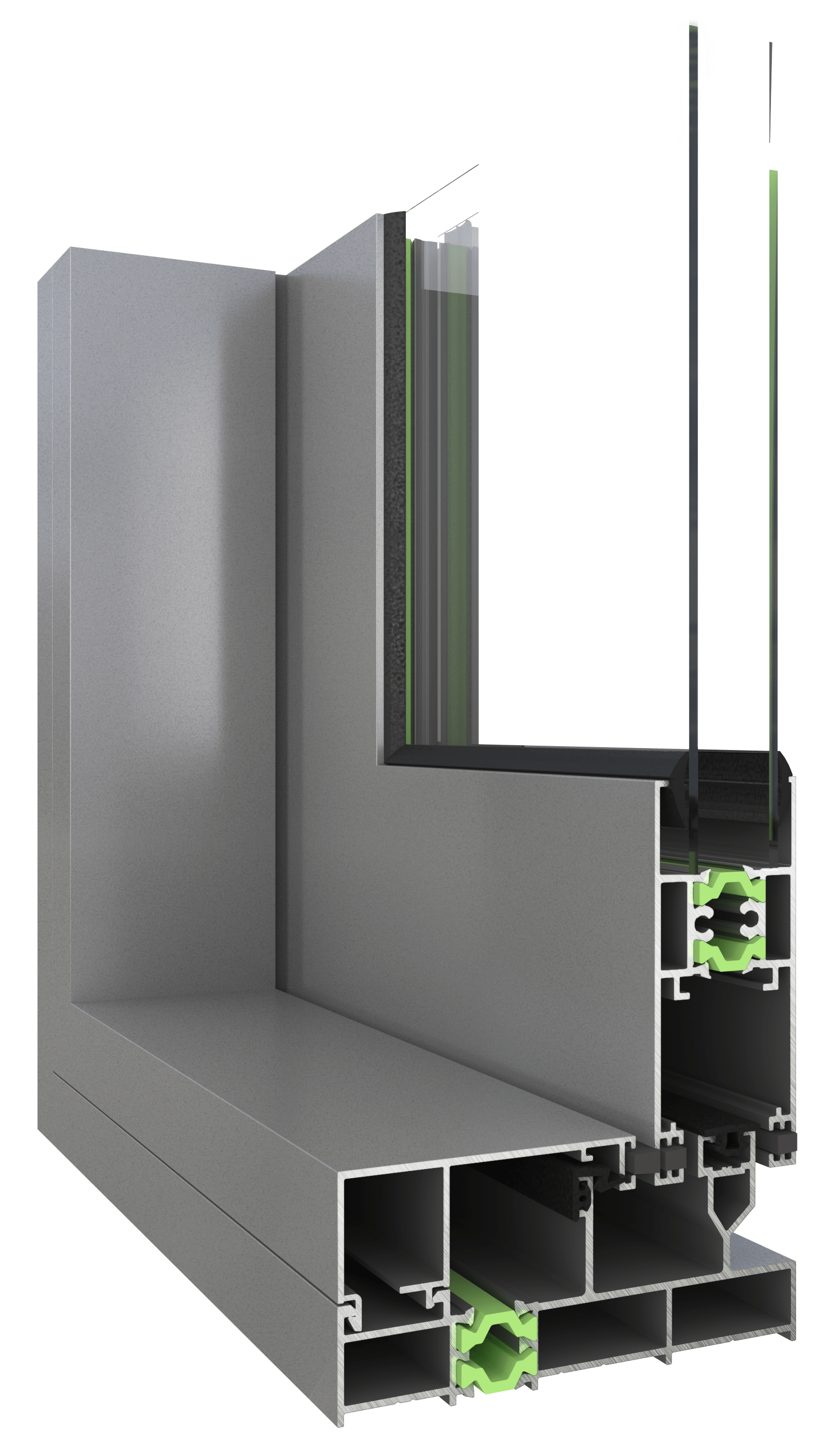 ALUWAY 8432 Monorail Kesit